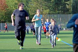 Heine Schule Jena 200 Schueler Beim UNICEF Benefiz Lauf 12