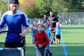 Heine Schule Jena 200 Schueler Beim UNICEF Benefiz Lauf 13