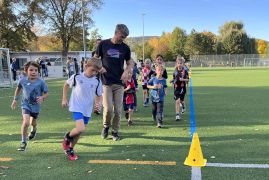 Heine Schule Jena 200 Schueler Beim UNICEF Benefiz Lauf 15