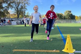 Heine Schule Jena 200 Schueler Beim UNICEF Benefiz Lauf 19