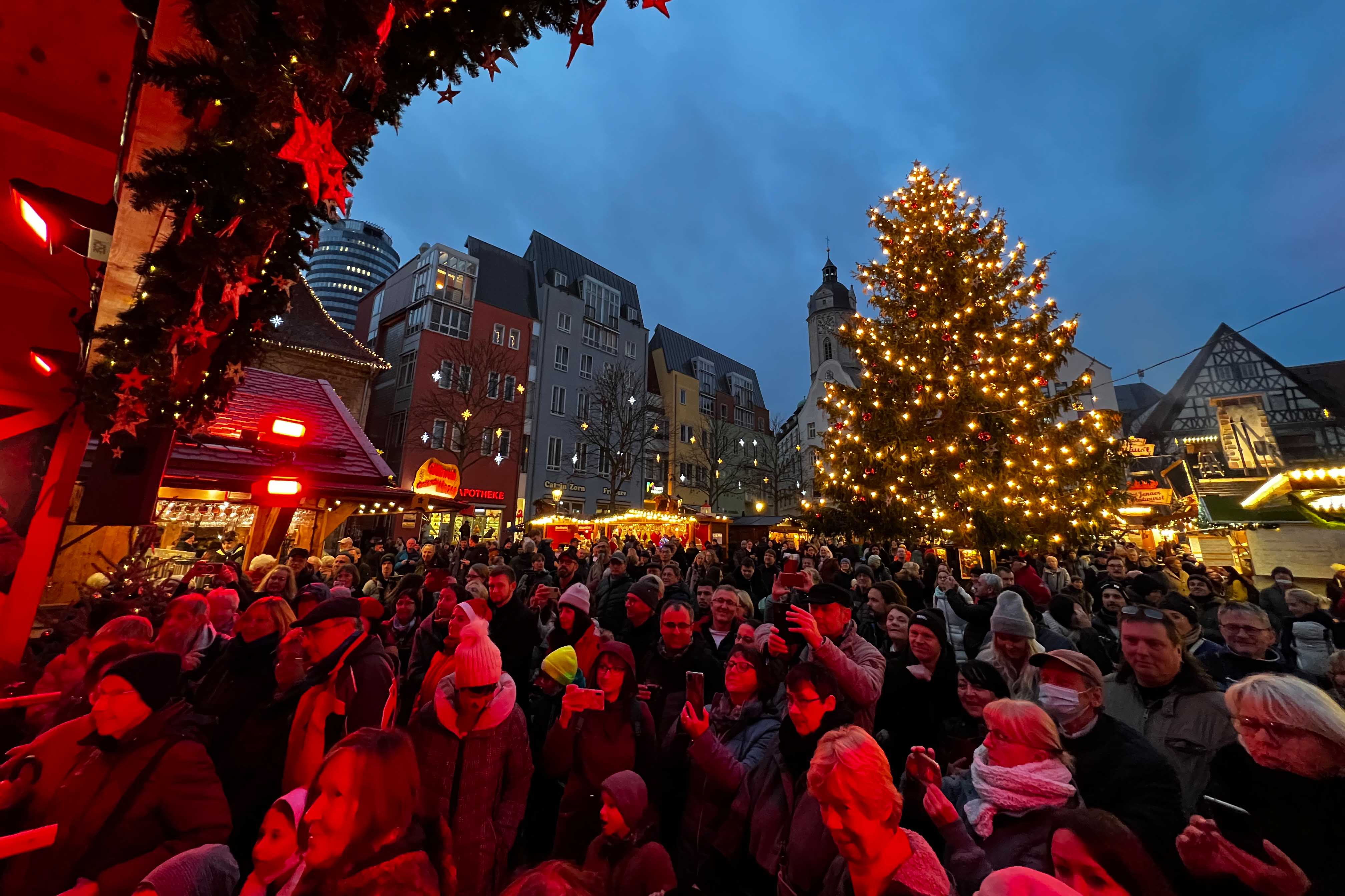 Jenaer Nachrichten In Jena ist der Weihnachtsmarkt