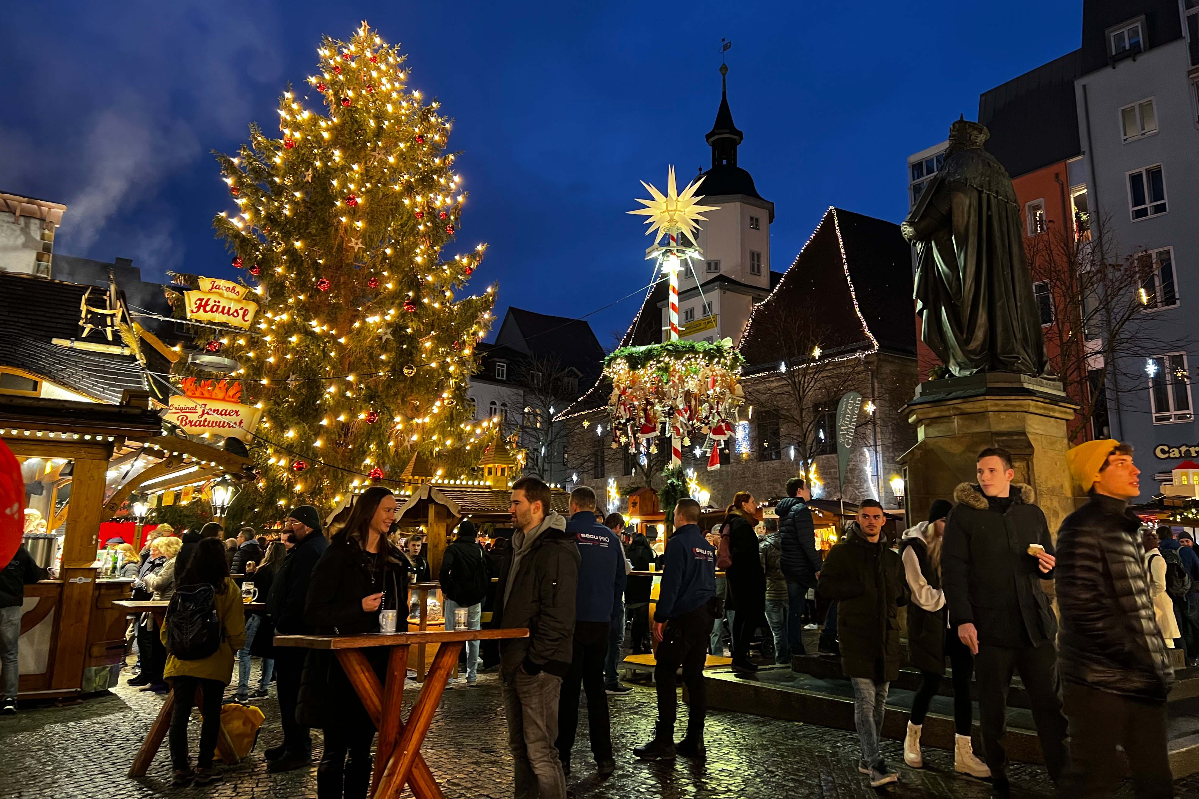 Jenaer Nachrichten In Jena ist der Weihnachtsmarkt