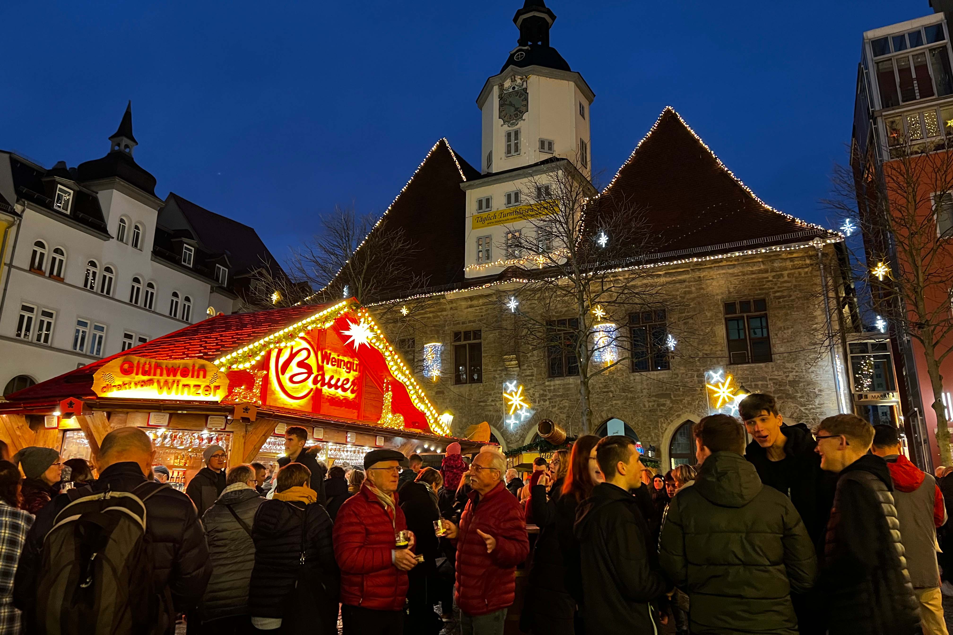 Jenaer Nachrichten In Jena ist der Weihnachtsmarkt