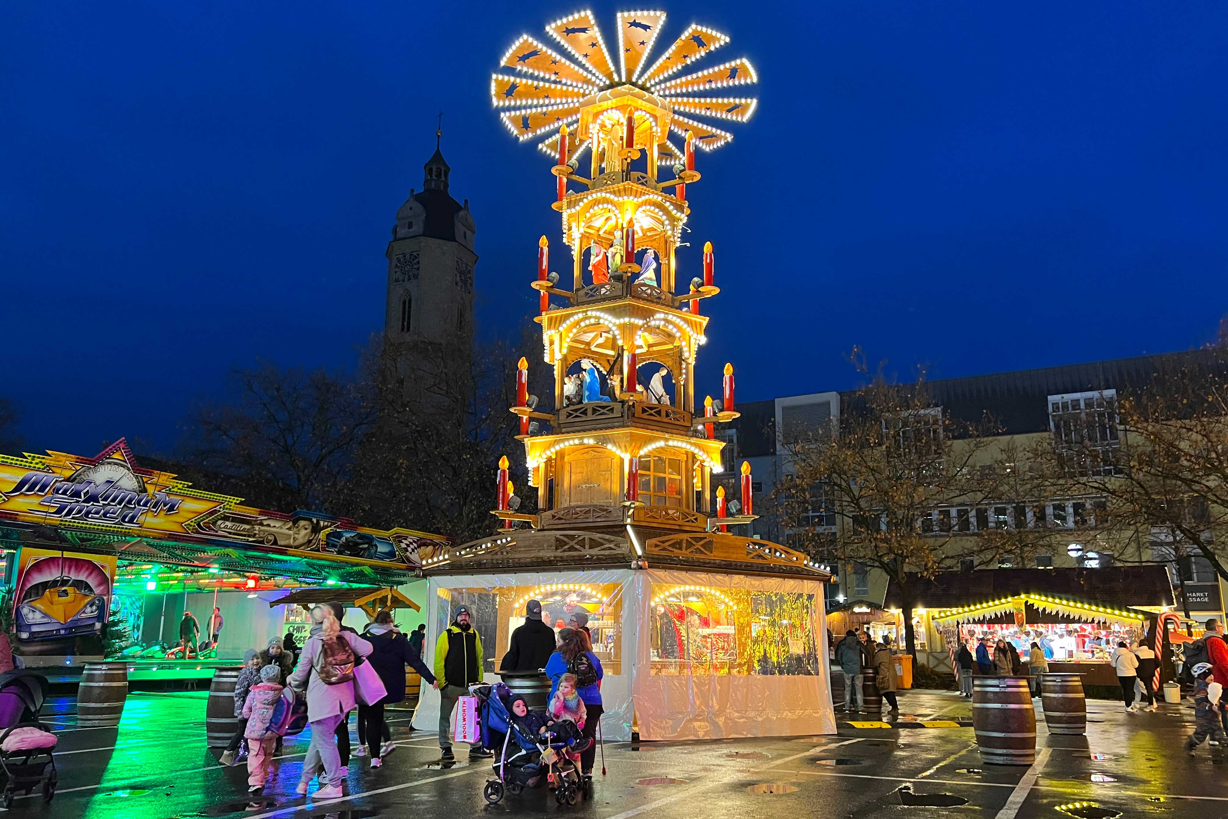 Jenaer Nachrichten In Jena ist der Weihnachtsmarkt