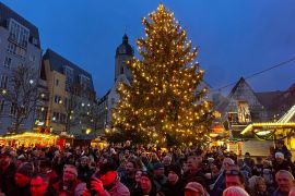 In Jena Ist Der Weihnachtsmarkt Eroeffnet 16