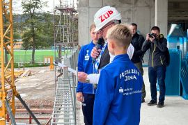 Richtfest Im Neuen Stadion In Jena Gefeiert 01