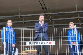 Richtfest Im Neuen Stadion In Jena Gefeiert 17