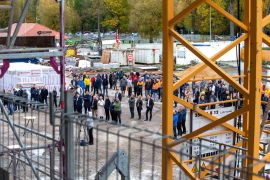 Richtfest Im Neuen Stadion In Jena Gefeiert 18