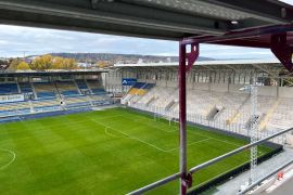 Richtfest Im Neuen Stadion In Jena Gefeiert 45