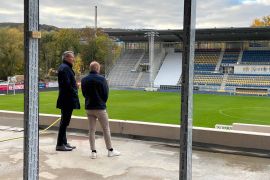 Richtfest Im Neuen Stadion In Jena Gefeiert 48