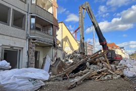 Saalstrasse In Jena Haeuserabriss In Vollem Gange 06