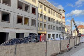 Saalstrasse In Jena Haeuserabriss In Vollem Gange 11