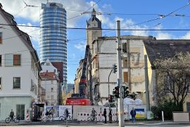 Saalstrasse In Jena Haeuserabriss In Vollem Gange 17