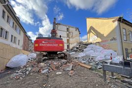 Saalstrasse In Jena Haeuserabriss In Vollem Gange 21