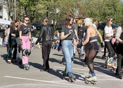 Hunderte Bei Roller Disco In Jena 37