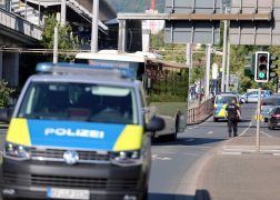 Klima Kleber Blockieren Kreuzung In Jena 03