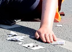 Klima Kleber Blockieren Kreuzung In Jena 09