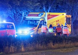 Pizza Auto Ueberschlaegt Sich In Jena 11