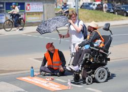 Polizei Beendet Klima Protest In Jena 05