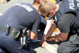 Polizei Beendet Klima Protest In Jena 10