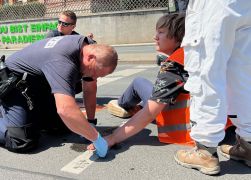 Polizei Beendet Klima Protest In Jena 14