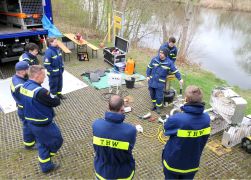Technisches Hilfswerk Trainierte In Jena Fuer Den Ernstfall 04