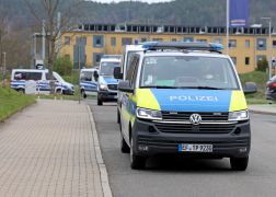 Klima Aktivisten Besetzen Kraftwerk Schornsteine In Jena 02