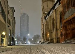 Winterlicher Samstagabend In Jena 2023 02