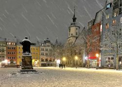 Winterlicher Samstagabend In Jena 2023 03
