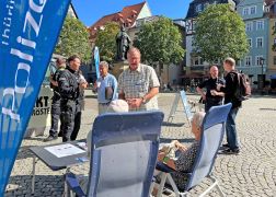 Polizei Jena Lud Zum Kaffee Plausch Ein 06