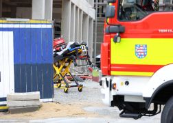 Feueralarm In Jena Rauchwolke Ueber Inselplatz Baustelle 02