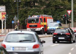 Feueralarm In Jena Rauchwolke Ueber Inselplatz Baustelle 03