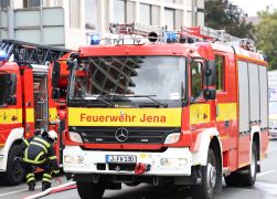 Feueralarm In Jena Rauchwolke Ueber Inselplatz Baustelle 08
