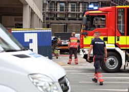 Feueralarm In Jena Rauchwolke Ueber Inselplatz Baustelle 12