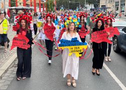 Ukrainer Feiern In Jena Den Unabhaengigkeitstag 01