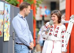 Ukrainer Feiern In Jena Den Unabhaengigkeitstag 08