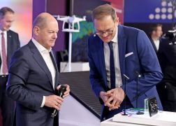 Bundeskanzler Olaf Scholz Bei Digital Gipfel In Jena 35