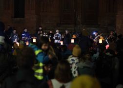 Familien Zogen Mit Laternen Durch Jena 25