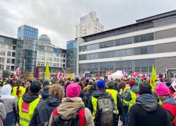Hochschul Mitarbeiter Protestieren In Jena 000