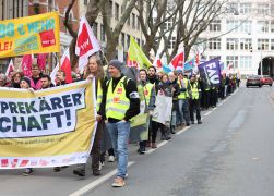 Hochschul Mitarbeiter Protestieren In Jena 11