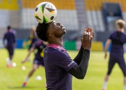 EM 2024 England Trainierte In Jena 09