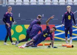 EM 2024 England Trainierte In Jena 14