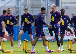 EM 2024 England Trainierte In Jena 16