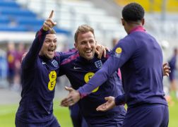 EM 2024 England Trainierte In Jena 18