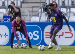 EM 2024 England Trainierte In Jena 19