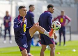 EM 2024 England Trainierte In Jena 27