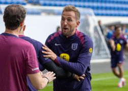 EM 2024 England Trainierte In Jena 33