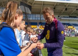 EM 2024 England Trainierte In Jena 38