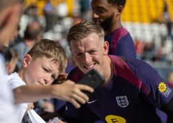 EM 2024 England Trainierte In Jena 41