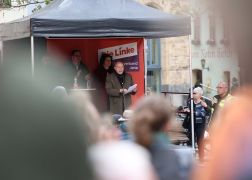 Gregor Gysi Als Linken Wahlhelfer In Jena 07